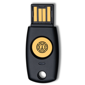 T110 - FIDO2 KEY U2F PIN 터치 보안키 USB-A ( Made in Koea ), Black