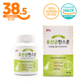 385도씨 반려동물 영양제, 장건강/유산균, 60g, 1개