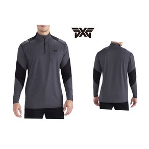 [국내배송] PXG 남성골프웨어 패널 1/4-ZIP PULLOVER 긴팔 셔츠