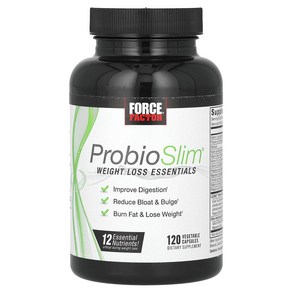 Foce Facto PobioSlim 체중 감량 에센셜스 베지 캡슐 120정, Foce Facto PobioSlim 체..., 1개