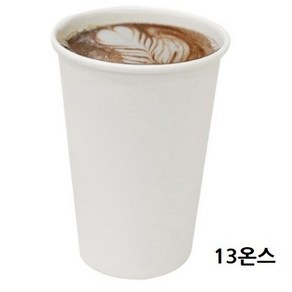 워너비커피 390ml 종이컵, 1개