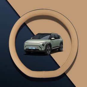 2025 EV3 호환용품 D컷 투톤 핸들커버 악세사리, 블랙웜그레이(D컷)