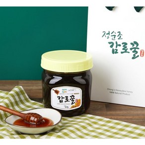 국산 100% 제천 토종 천연 벌꿀 정순조 감로꿀 600g, 1개