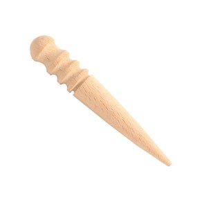 슬리커 원뿔형 납작형 원형 가죽공예 단면 마감도구, 원뿔형슬리커, 1개, 원뿔형슬리커