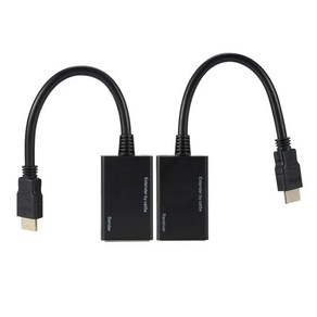 UTP LAN 이더넷 확장기 리피터 HDMI 호환 CAT5e CAT6 케이블 RJ45 100 피트 30m 1080p, AP2883, 1개