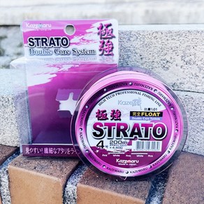 카제 극강 스트라토 STRATO 플로팅 라인 감성돔 벵에돔 낚시줄, 1개, 핑크화이트