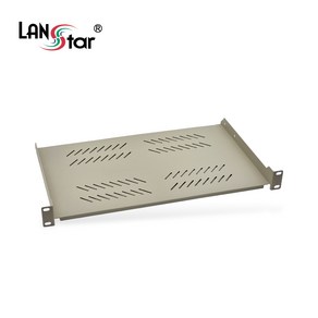 LANstar 19인치 허브랙 전면 거치선반 아이보리 1U LS-FSI