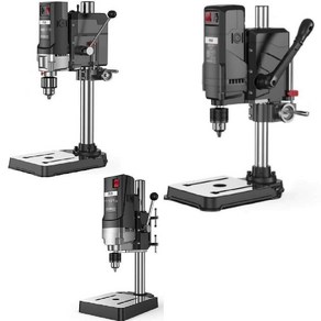 탁상 드릴링 머신 보루방 소형 목재 강철, 1. 710W 강력 벤치 드릴, 1개