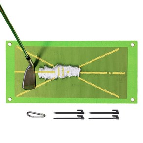 휴대용 골프 연습 매트 스윙궤도확인 훈련용 디봇매트