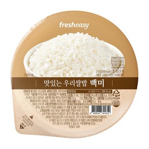 프레시지 우리쌀밥 즉석밥 백미, 210g, 3개