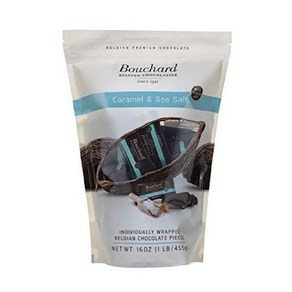 Bouchad 벨기에 밀크초콜릿 with Caamel Sea Salt 16OZ, 455g, 1개