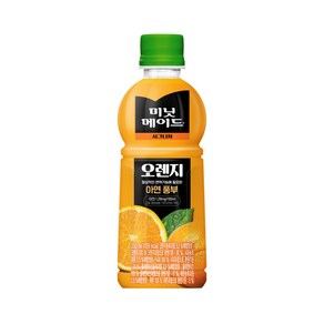 코카)미닛 오렌지 350ml 페트병 1박스(24개) 음료 여, 24개