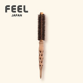 FEEL 전문가용 롤빗 NAP Bush 돈모 열판 브러쉬 원목 브러쉬 260도까지 견디는 드라이빗 1호 (조그립 핀셋 2개 증정), 1개