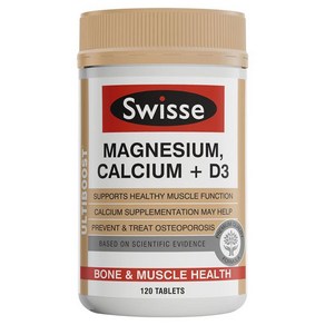 swisse Ultiboost Magnesium Calcium Vitamin D 120T, 120정, 1개