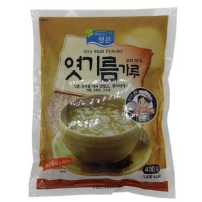 청은 엿기름가루 400g, 1개