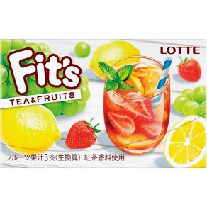 롯데 피츠 그레이프믹스 티후르츠 과일껌 12개입x10개, 10개