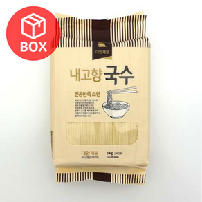 곰표 내고향국수 진공반죽소면 3kg, 6개