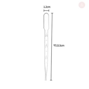 ^^혀니스토어 스포이드 일회용스포이드1ML, 1개, 3ml