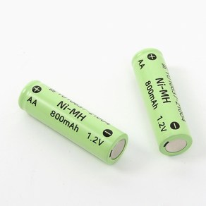 800mAh 니켈수소 충전지 AA 1.2v 건전지 배터리 2p nimh