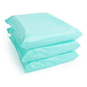 더담아 LDPE 택배봉투 민트, LDPE(0.08) 민트, 25x35+4(100장)