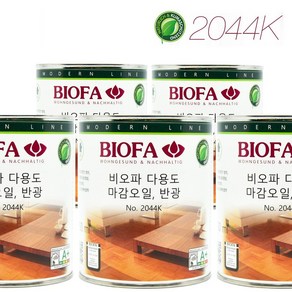 비오파 마감오일 2044K 750ml 목재 상도 오일 오염방지 표면보호 가구오일 방수, 1개