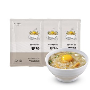 [TG011] 로뎀푸드 서울마님죽 황태죽 500g 3팩 SET