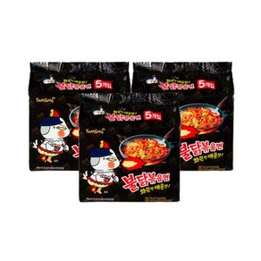 불닭볶음면 140g 5입 멀티 x 3팩, 140g 5입 x 3팩, 30개, 30개