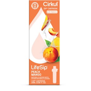 써큘 Cikul lifesip 피치 망고 카트리지 20ml x4