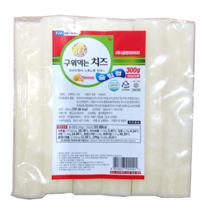 [150] 골든팜 구워먹는치즈 (슬림형) 300g, 1개