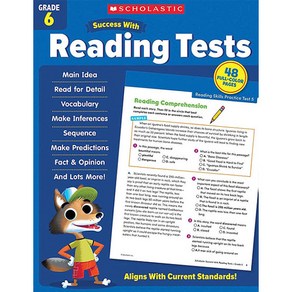 Scholastic Success with Reading Tests Gade 6, Scholastic Teaching Resouces, Scholastic Success with Read.., Scholastic Teaching Resouce..