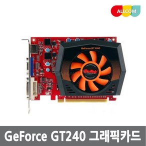 NVIDIA 지포스 GT240 컴퓨터 중고 그래픽카드