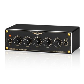 Douk Audio 5 밴드 EQ 프리 앰프 EQ5 Mini 이퀄라이저 스테레오 홈 자동차 오디오 프로세서