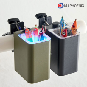 MJ피닉스 충전식 UV LED 축광기 USB-C타입 선상 태클박스 장착 에기축광기