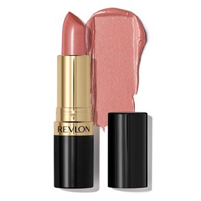 REVLON Lipstick Supe Lustous Lipstick Ceamy F REVLON 립스틱 슈퍼 러스트러스 립스틱 부드럽고 풍만해 보이는 입술을 위한 크리미, 801 애프터 글로우, 4g, 1개