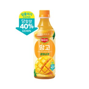 롯데칠성음료 델몬트 망고 음료, 15개, 400ml