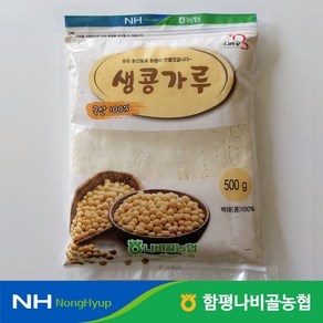 함평 나비골농협 생콩가루 날콩가루 국내산 콩가루, 500g, 1개