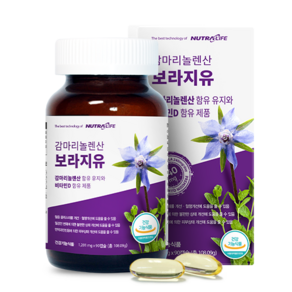 뉴트라라이프 감마리놀렌산 보라지유, 90g, 1개