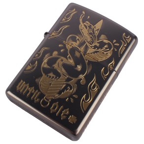 ZIPPO 지포라이터 칼리프애쉬 UNTIL I DIE SNAKE 오일포함