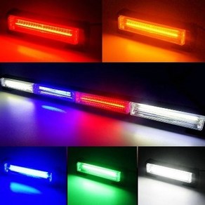 SW 자동차 LED 바라이트 차량 경광등 램프 면발광 4구, 24v, 배송메시지에기재 4색, 쿠팡 본상품선택, 1개