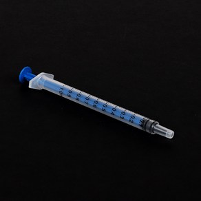 반려동물 애완용 앵무새 동물사료 급식용 플라스틱 주사기 1ml x 10개