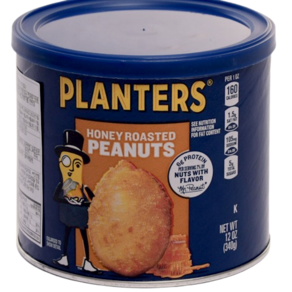 PLANTERS 플랜터스 허니 로스티드 피넛 340g / 미국, 1개