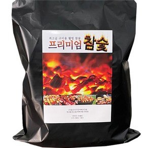 프리미엄 참숯, 2kg, 1개