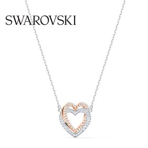 Swarovski 스와로브스키 인피니티 네크리스 하트 화이트 네크리스 5518868