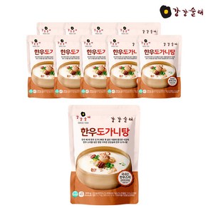 강강술래 한우 도가니탕500g, 10개, 500g