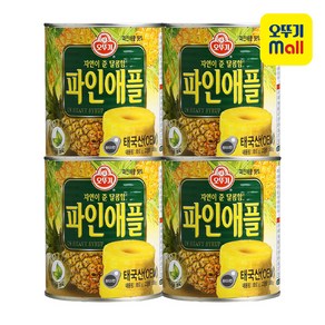 오뚜기 파인애플 850g, 4개