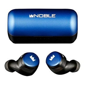 Noble Audio FoKus H-ANC 블루 완전 무선 이어폰 활성 노이즈 취소 Bluetooth5.2 SBC AAC, 상세페이지 참조, 상세페이지 참조