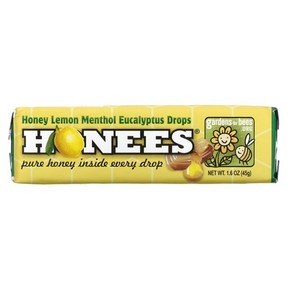 Honees 허니 레몬 기침 도롭스 9 드롭스, 45g, 1개