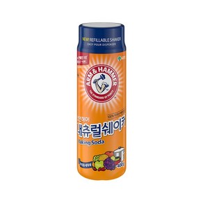 암앤해머 내츄럴 쉐이커 베이킹소다, 400g, 3개