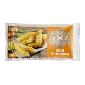 [오늘출발] 델리츠 콘게맛살튀김 20개 크런치 냉동 대게튀김, 600g, 1개