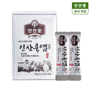 [인산가 본사 직영] 9회 죽염 분말 스틱형 150g (50gx30ea)